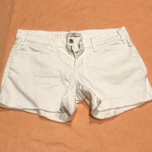 Vintage white Levi’s shorts